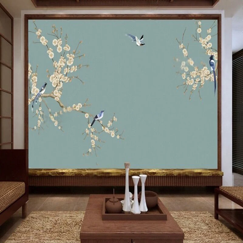 Hand-Drawn High-End Magnolia And Bird-Themed New Chinese-Style TV Set Wall Decoration Flower Shop Hotel Decoration Background
Hand-Drawn High-End Magnolia And Bird-Themed New Chinese-Style TV Set Wall Decoration Flower Shop Hotel Decoration Background