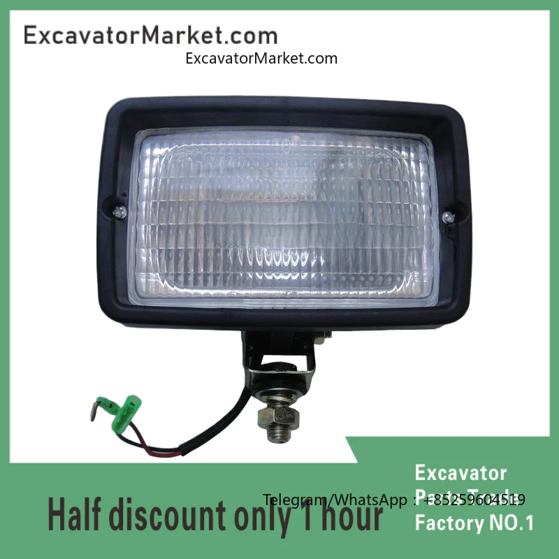 For Hyundai/doosan/komatsu/hitachi/caterpillar/xcmg/55/60-7 Small Digging Work Headlight Excavator Accessories High Quality
For Hyundai/doosan/komatsu/hitachi/caterpillar/xcmg/55/60-7 Small Digging Work Headlight Excavator Accessories High Quality