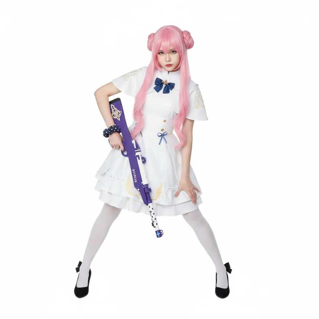 Blue Archive Misono Mika Cosplay Full Set Shoes Dress Shawl Headwear Princess Outfit Anime Costume for Party Halloween Comic Con
Blue Archive Misono Mika Cosplay Full Set Shoes Dress Shawl Headwear Princess Outfit Anime Costume for Party Halloween Comic Con