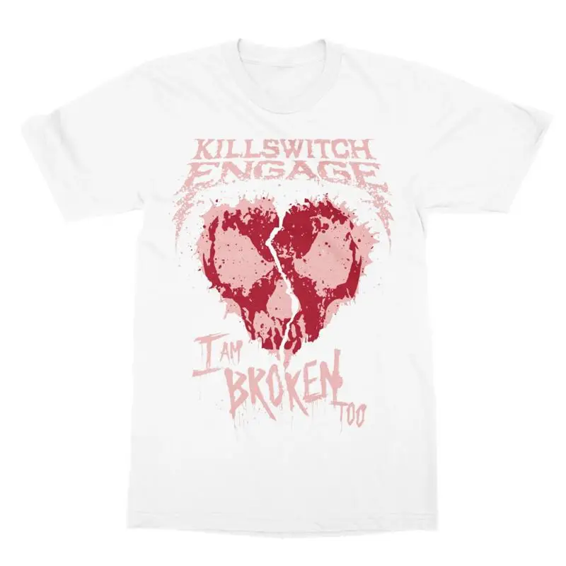 Белая футболка I Am Broken Too Killswitch Engage S-234XL PP1735
Белая футболка I Am Broken Too Killswitch Engage S-234XL PP1735