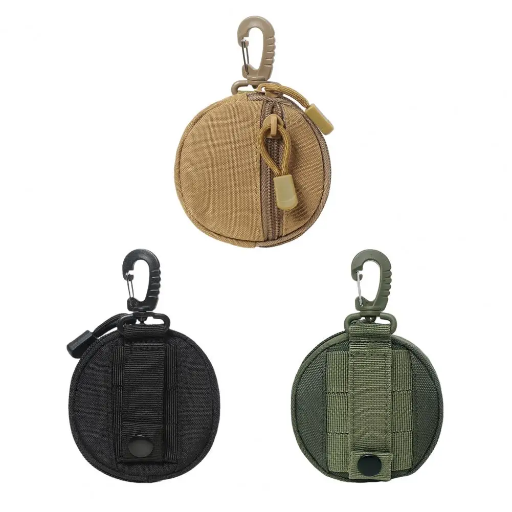 Small Round Coin Wallet Keychain Round Pouch Portable Coin Holder EDC Pouch Change Purse for Camping Hiking Hunting
Small Round Coin Wallet Keychain Round Pouch Portable Coin Holder EDC Pouch Change Purse for Camping Hiking Hunting