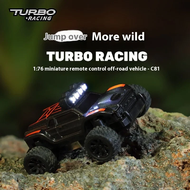 TURBO RACING 1:76 C81 Mini Monster Truck 1/76 Desktop Remote Control Off-road Vehicle Full Scale RTR
TURBO RACING 1:76 C81 Mini Monster Truck 1/76 Desktop Remote Control Off-road Vehicle Full Scale RTR