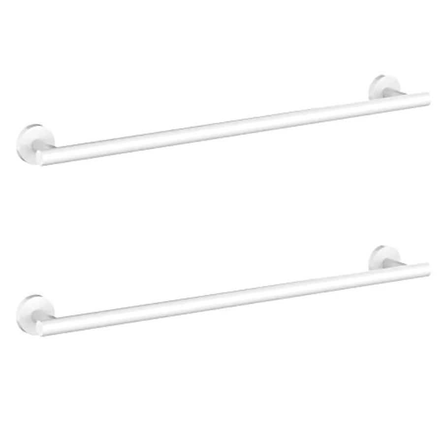 2 Pieces White Bathroom Towel Bar 24 Inch Double Towel Racks Bathroom Towel Holder Towel Hanger for Bathroom Stainless Steel
2 Pieces White Bathroom Towel Bar 24 Inch Double Towel Racks Bathroom Towel Holder Towel Hanger for Bathroom Stainless Steel