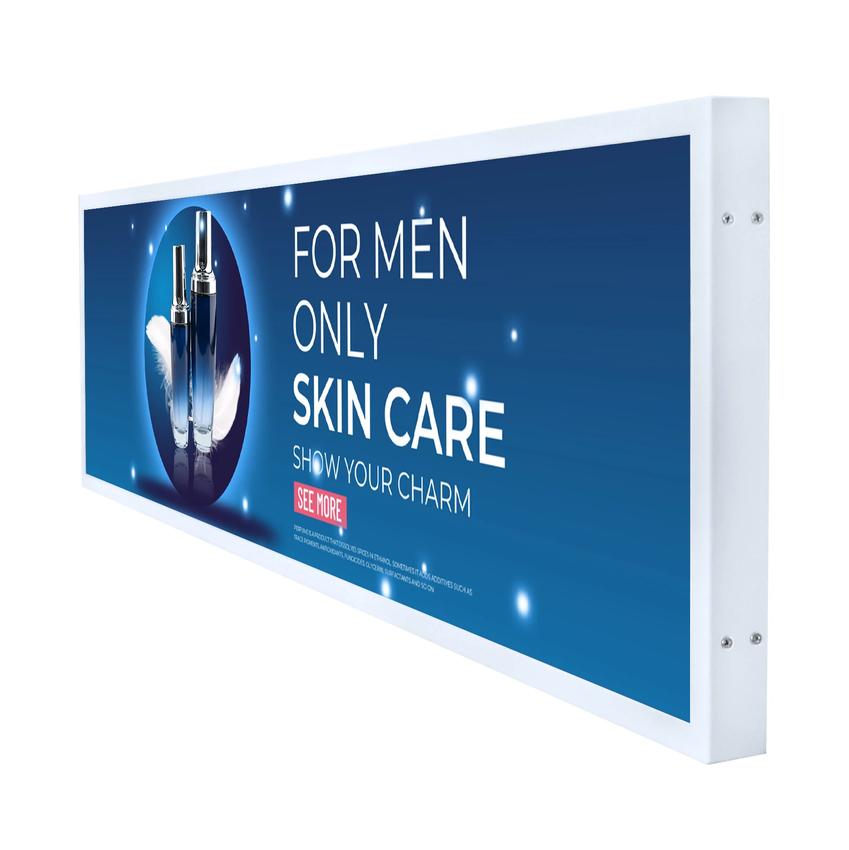 Центр покупок Android ЖК-дисплей растягивающийся бар рекламный экран цифровые вывески
Центр покупок Android ЖК-дисплей растягивающийся бар рекламный экран цифровые вывески