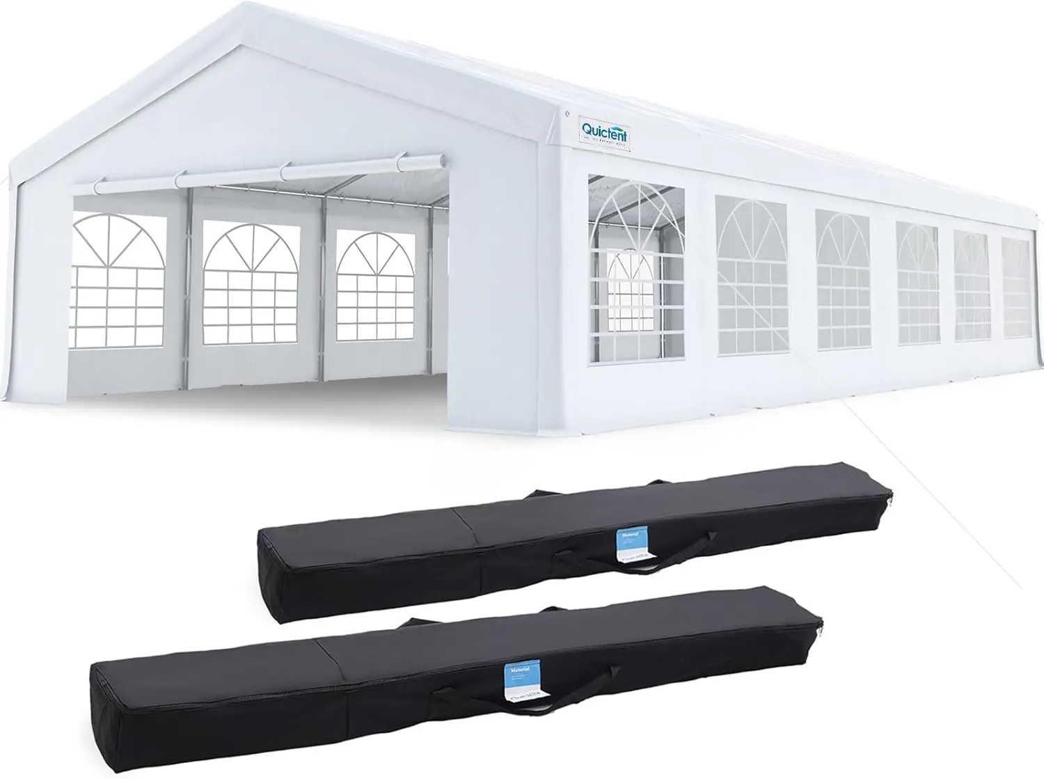 20x40ft Party Tent Heavy Duty Outdoor Canopy Tent Carport Wedding Event Shelter BBQ Wedding Tents for Parties with Storage Bags
20x40ft Party Tent Heavy Duty Outdoor Canopy Tent Carport Wedding Event Shelter BBQ Wedding Tents for Parties with Storage Bags