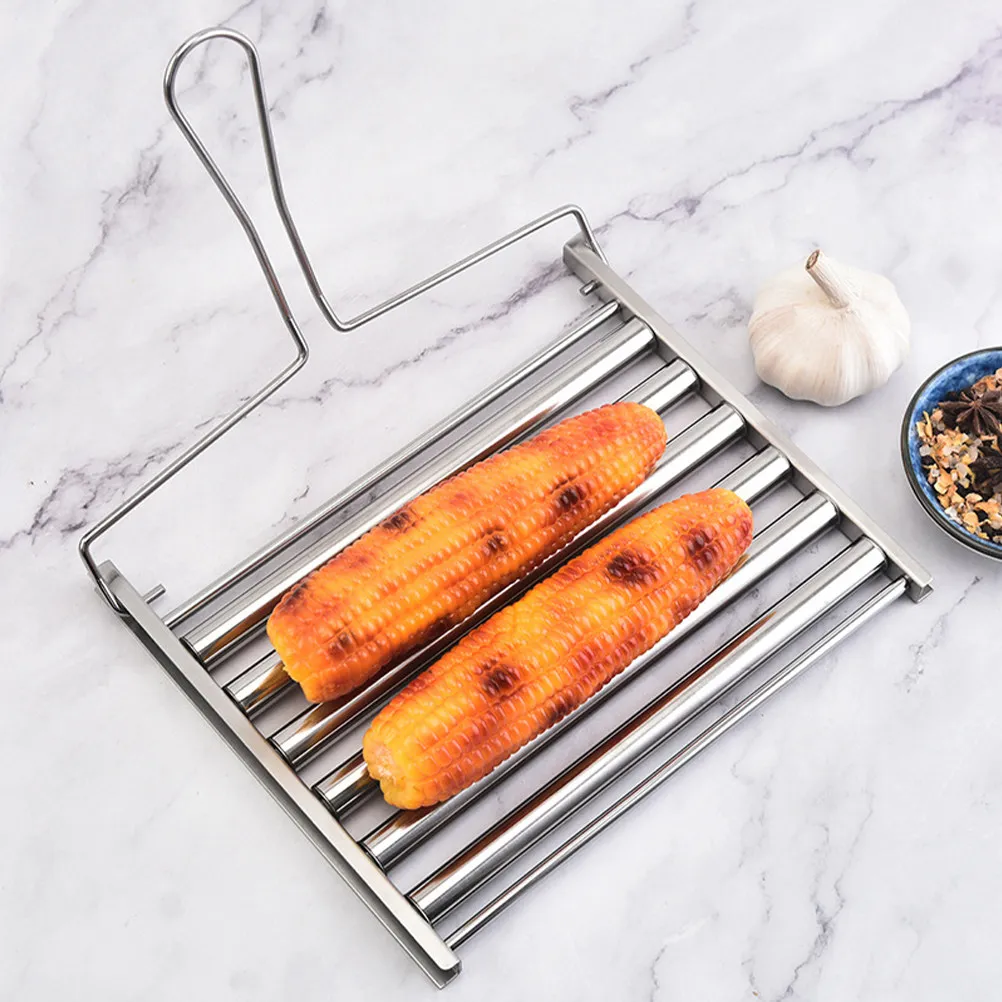 Stainless Steel Sausage Grilling Tray for Outdoor Bbq Grill Rack with Portable Design Non-Slip Barbecue Flip Grill for Camping
Stainless Steel Sausage Grilling Tray for Outdoor Bbq Grill Rack with Portable Design Non-Slip Barbecue Flip Grill for Camping