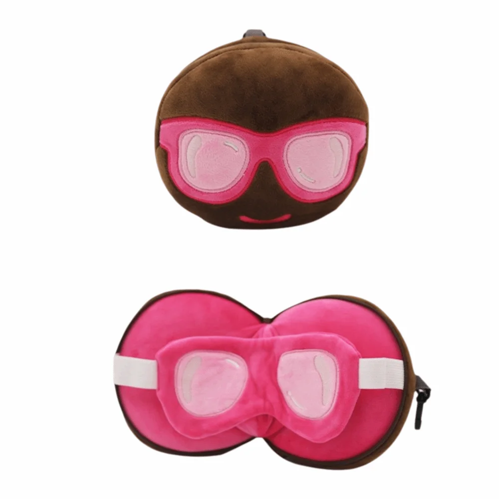 Cute 2 in 1 Neck Pillow Cartoon Velvet Napping Sleeping Pillow Multifunctional U-shaped Sleeping Mask Sleeping
Cute 2 in 1 Neck Pillow Cartoon Velvet Napping Sleeping Pillow Multifunctional U-shaped Sleeping Mask Sleeping