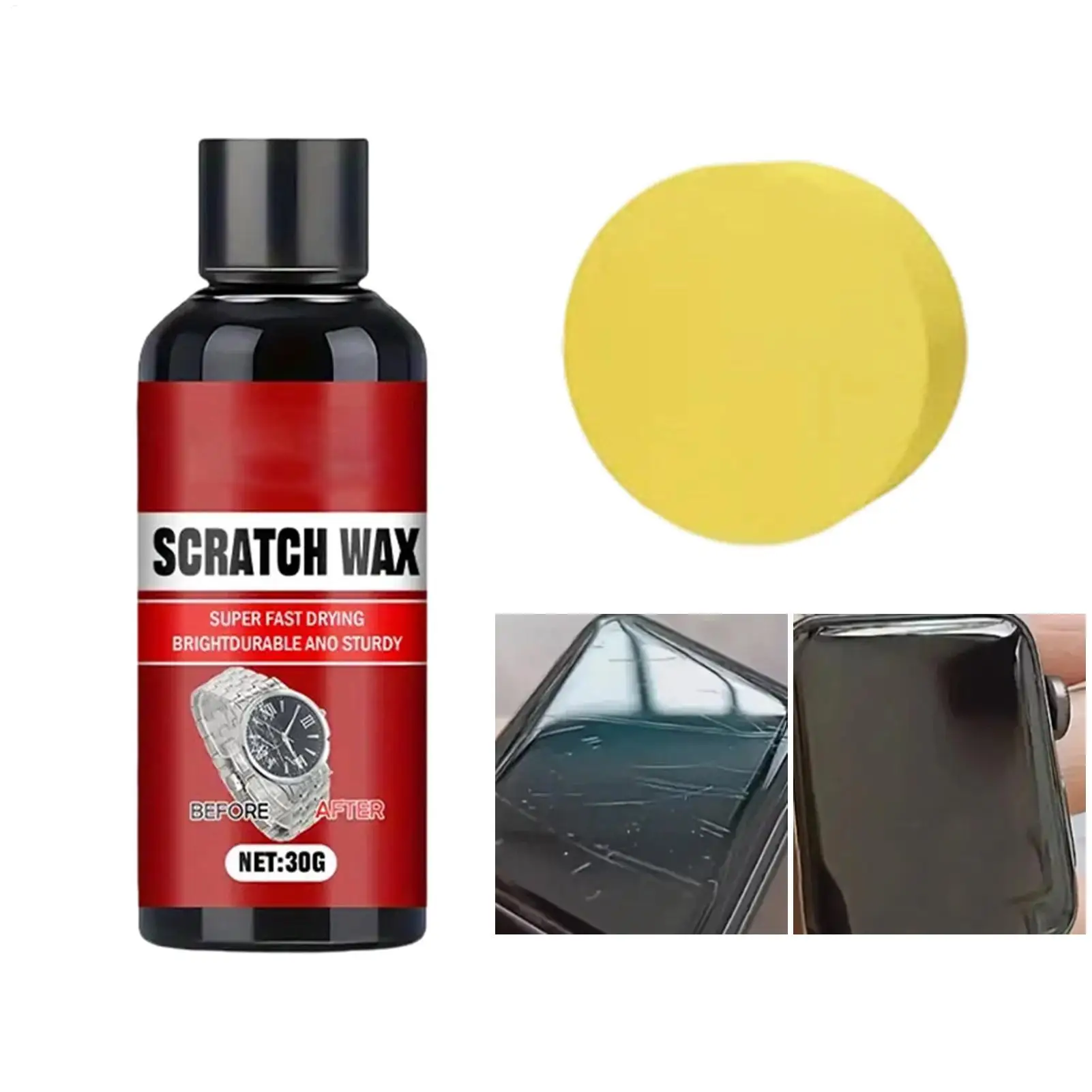 Scratch Remover for Watches 30ml Jewelry Polishing Wax Metal Stainless Steel Watch Scratch Repair Liquid Portable Renew Tool
Scratch Remover for Watches 30ml Jewelry Polishing Wax Metal Stainless Steel Watch Scratch Repair Liquid Portable Renew Tool