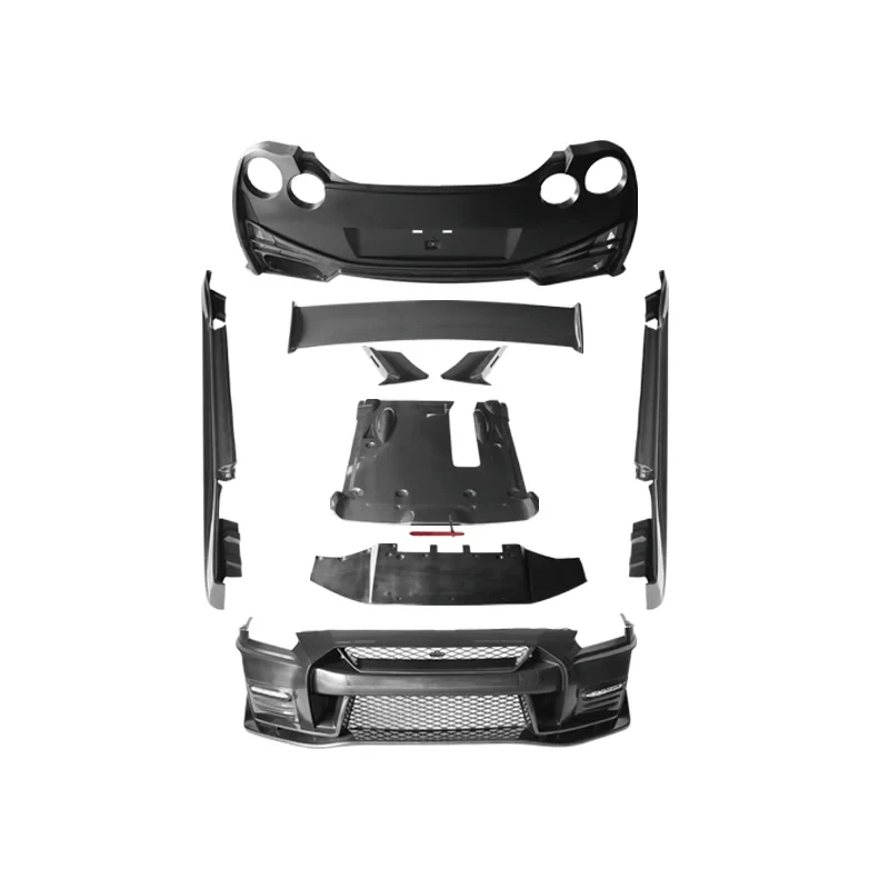 High Quality Front Rear Bumper Side Skirt Body Kit For GTR R35 Nismo Style Exterior Upgrade Parts
High Quality Front Rear Bumper Side Skirt Body Kit For GTR R35 Nismo Style Exterior Upgrade Parts