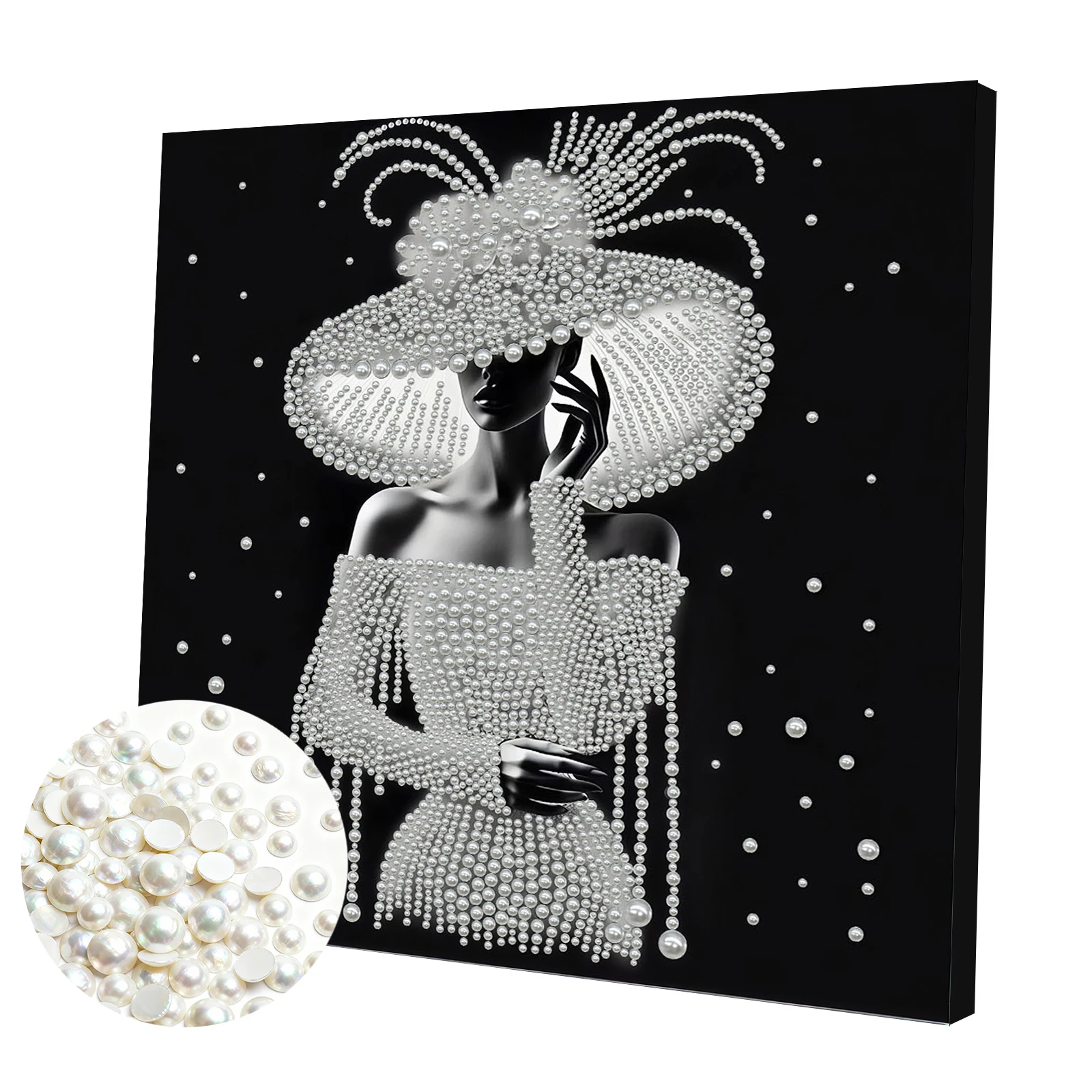 Элегантная дама: Картина по номерам с жемчужными точками для взрослых, декор для дома, 30x30 см, с рамкой
Элегантная дама: Картина по номерам с жемчужными точками для взрослых, декор для дома, 30x30 см, с рамкой