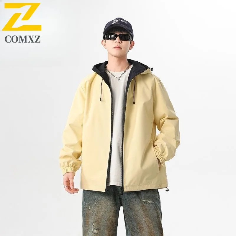COMXZ Мужская куртка с капюшоном 2025 Outdoor Camp Многоцелевые ветрозащитные куртки Повседневный стиль Легкая весенне-осенняя одежда
COMXZ Мужская куртка с капюшоном 2025 Outdoor Camp Многоцелевые ветрозащитные куртки Повседневный стиль Легкая весенне-осенняя одежда