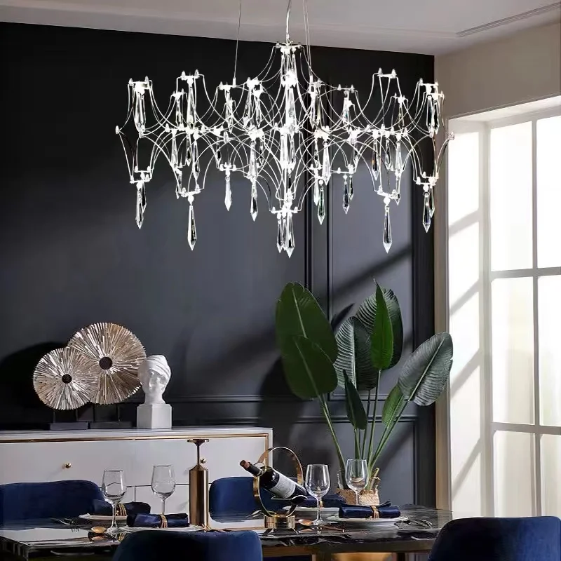 Starry Crystal Chandelier Living Room Light Luxury Modern Hotel Villa Duplex Bedroom Restaurant Fireflies Ceiling Ceiling Light
Starry Crystal Chandelier Living Room Light Luxury Modern Hotel Villa Duplex Bedroom Restaurant Fireflies Ceiling Ceiling Light