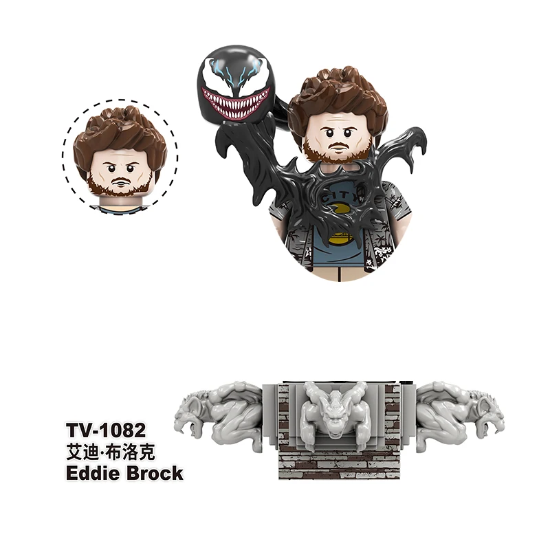 2025 NEW Bricks Eddie-Brock Venom For Toys Gifts TV1079 TV1080 TV1081 TV1094 Minifigures Children Building Blocks For Party
2025 NEW Bricks Eddie-Brock Venom For Toys Gifts TV1079 TV1080 TV1081 TV1094 Minifigures Children Building Blocks For Party