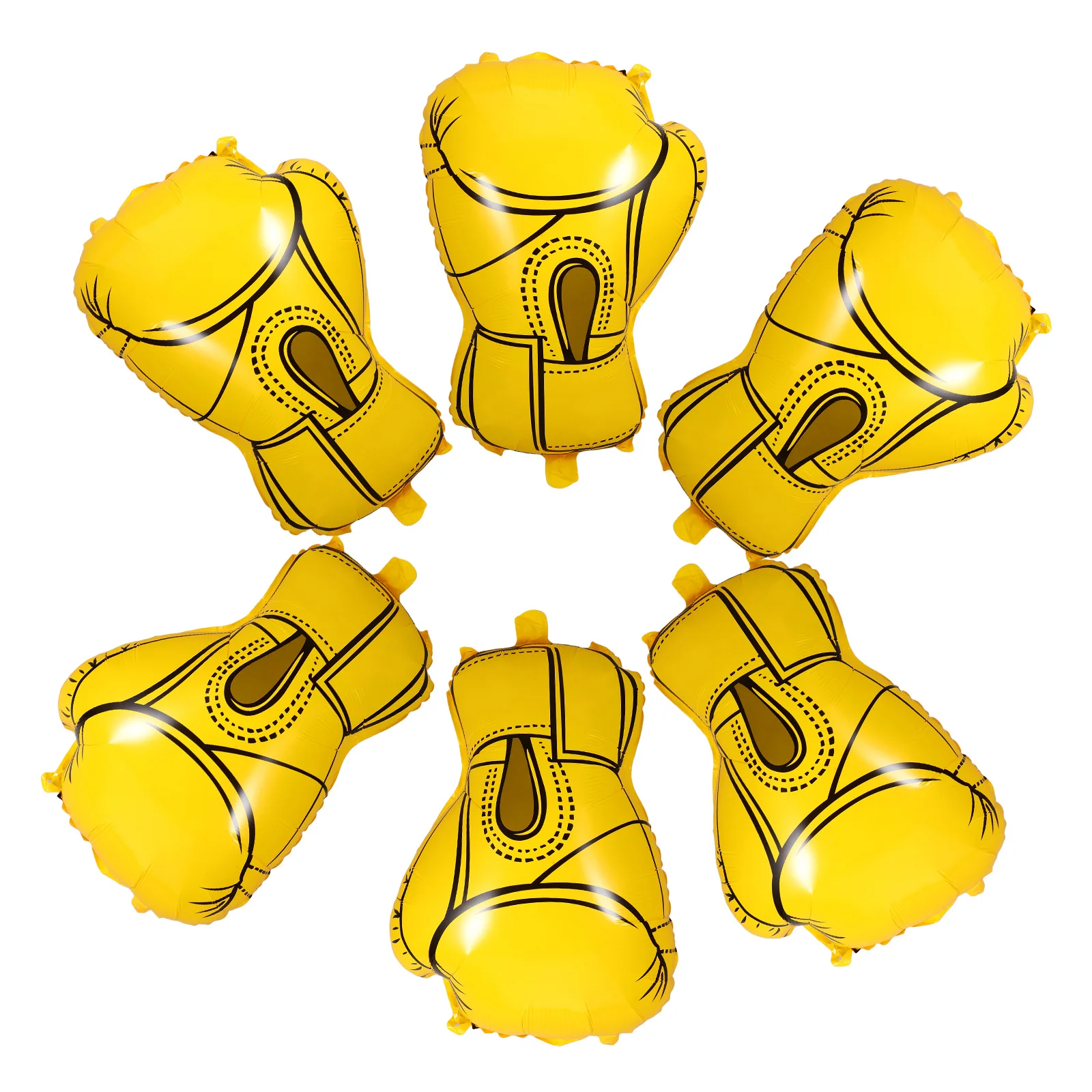 6Pcs Boxing Gloves Balloons Realistic Appearance Sports Themed Party Supplies for Night Celebration Gym Birthday Decor
6Pcs Boxing Gloves Balloons Realistic Appearance Sports Themed Party Supplies for Night Celebration Gym Birthday Decor