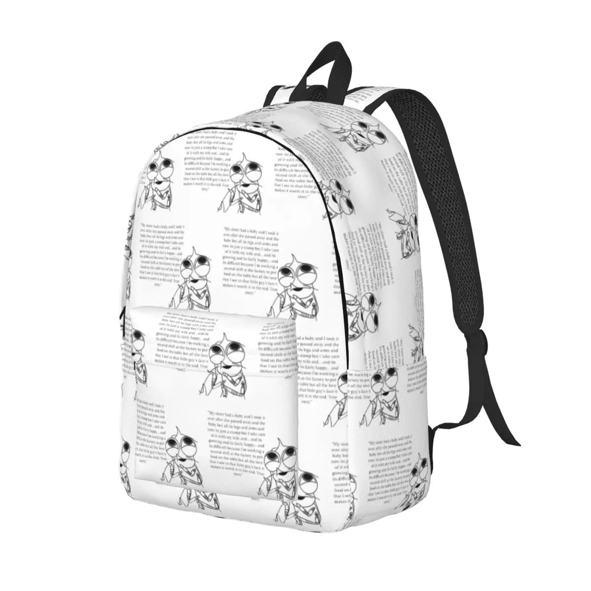 Shark Tales Shrimp Quote Backpack Daypack Large Capacity Kids BookBag School Bag Shoulder Bags for Men Women
Shark Tales Shrimp Quote Backpack Daypack Large Capacity Kids BookBag School Bag Shoulder Bags for Men Women