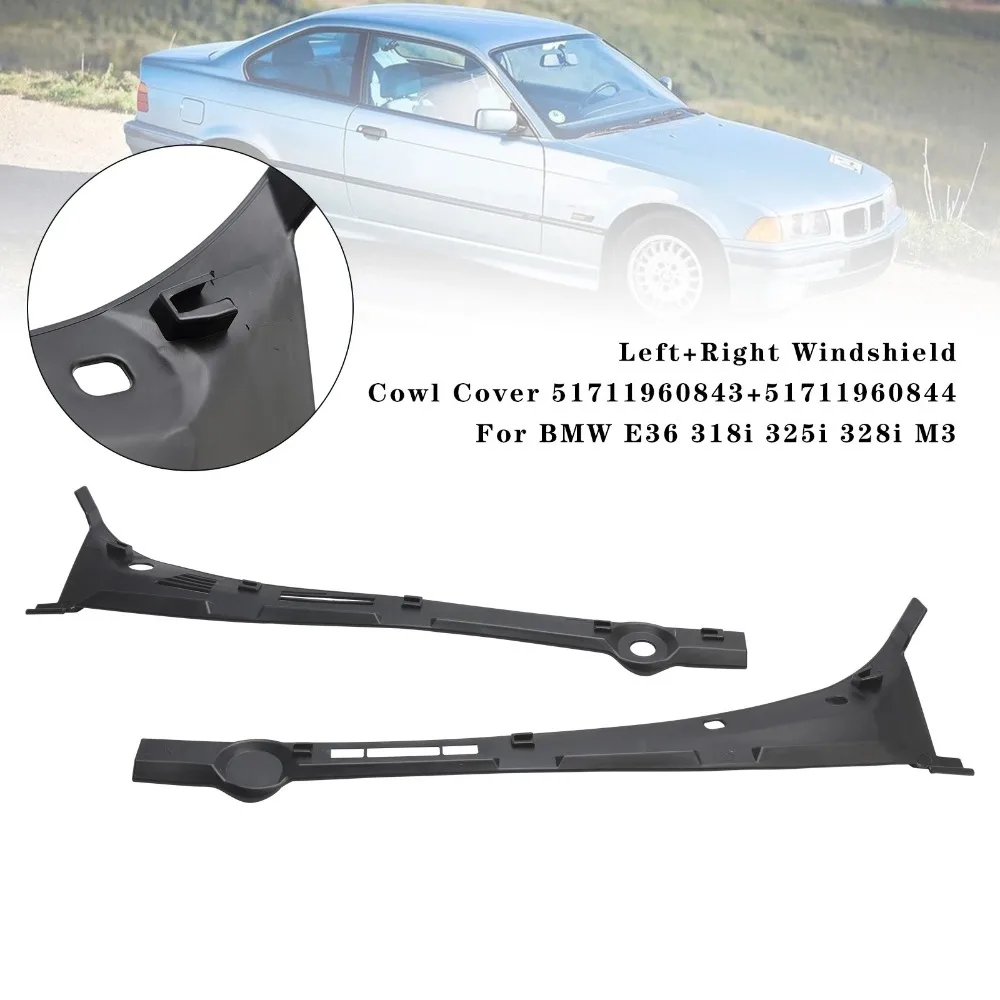 For BMW E36 4 Door 1992-1998 High Quality Front Windscreen Wiper Motor Cover Cowl Trim Hood Water Guide 51711960843 51711960844
For BMW E36 4 Door 1992-1998 High Quality Front Windscreen Wiper Motor Cover Cowl Trim Hood Water Guide 51711960843 51711960844