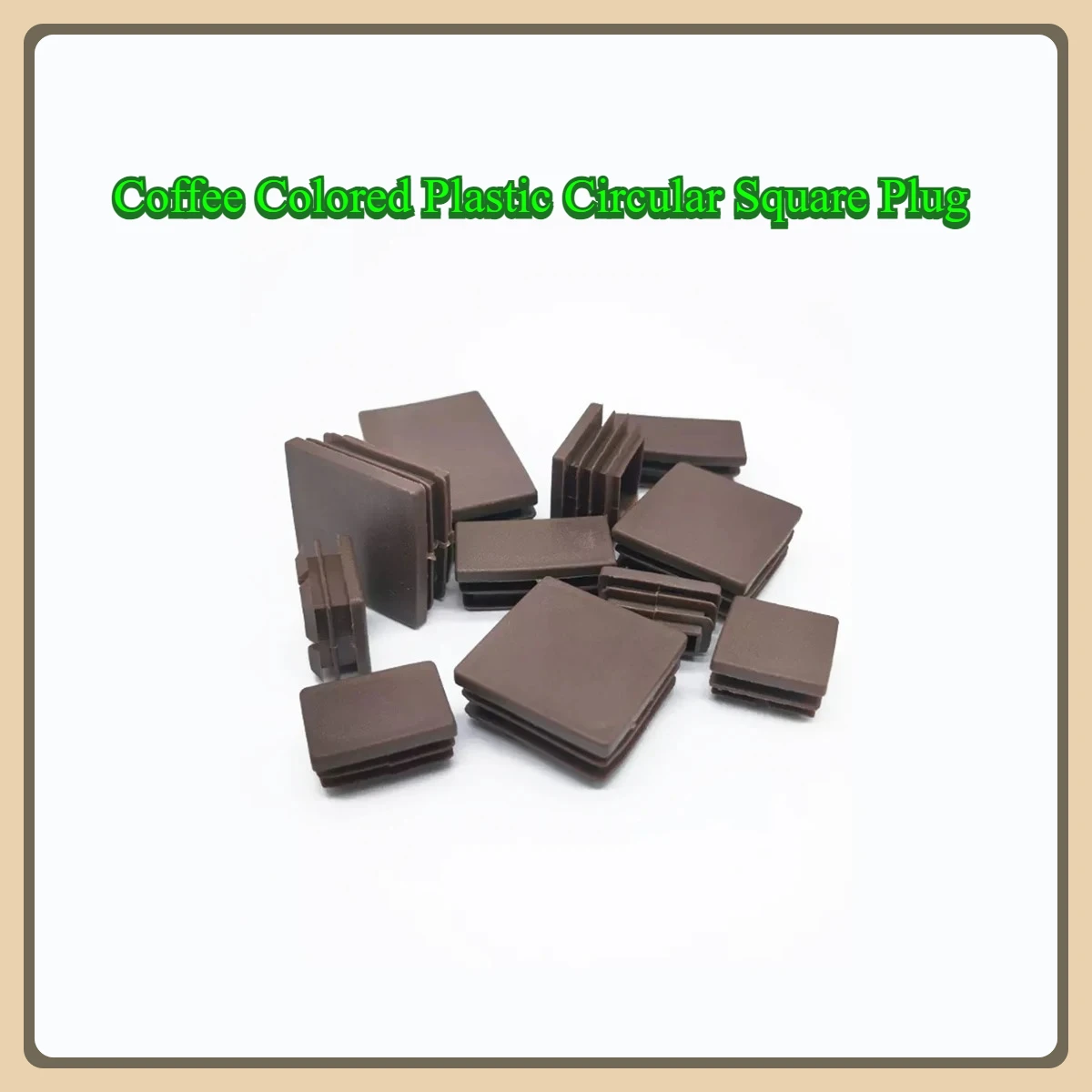 Coffee Colored Plastic Circular Square Plug Dust Cover Furniture Tables And Chairs Non Slip Foot Pads
Coffee Colored Plastic Circular Square Plug Dust Cover Furniture Tables And Chairs Non Slip Foot Pads