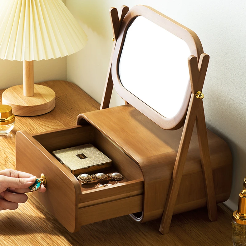 Dressing Table Decorative Mirrors Small Wooden Vanity Retro Bedroom Decorative Mirrors Desk Nordic Specchi Decorativi Home Decor
Dressing Table Decorative Mirrors Small Wooden Vanity Retro Bedroom Decorative Mirrors Desk Nordic Specchi Decorativi Home Decor