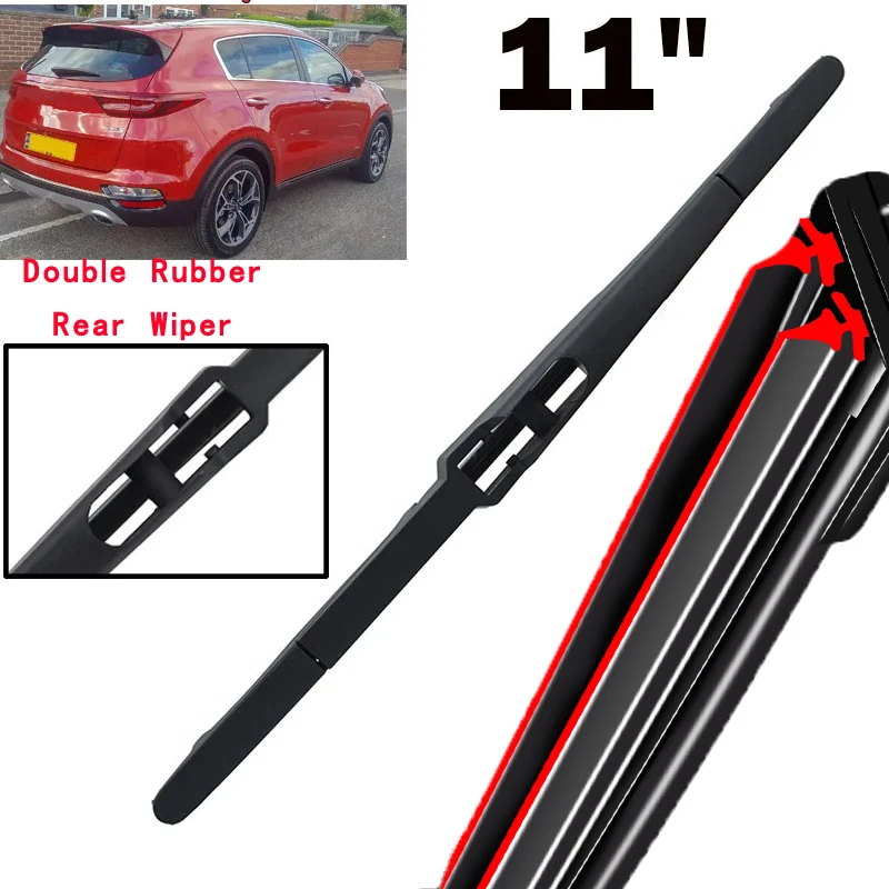 Car Wiper 11" Rear Wiper Blade For Kia Sportage QL 2016 - 2020 Windshield Windscreen Clean Tailgate Window Car Rain Brush
Car Wiper 11" Rear Wiper Blade For Kia Sportage QL 2016 - 2020 Windshield Windscreen Clean Tailgate Window Car Rain Brush