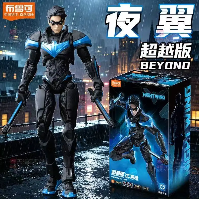 Genuine Original Dc Nightwing Anime Action Figure Model Assembled Toys Collection Ornament Boys Birthday Gift
Genuine Original Dc Nightwing Anime Action Figure Model Assembled Toys Collection Ornament Boys Birthday Gift