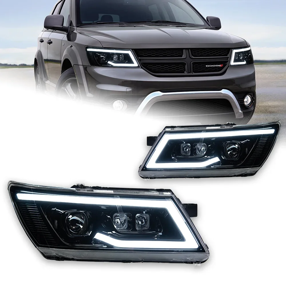 KQX Car Styling for Dodge JCUV Journey 2009-2016 LED Headlight Fiat Freemont LED DRL Hid Angel Eye Bi Xenon Beam Accessories
KQX Car Styling for Dodge JCUV Journey 2009-2016 LED Headlight Fiat Freemont LED DRL Hid Angel Eye Bi Xenon Beam Accessories