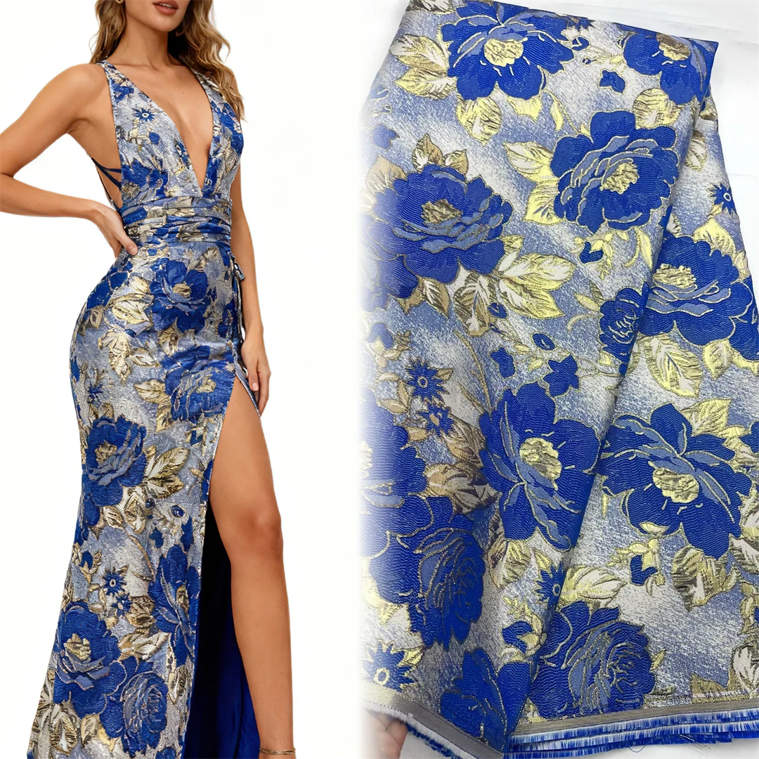 African Brocade Lace Fabrics 2026 Latest Nigerian French Tulle Damask Lace 5 Yards Jacquard For Sewing Women Party Dress
African Brocade Lace Fabrics 2026 Latest Nigerian French Tulle Damask Lace 5 Yards Jacquard For Sewing Women Party Dress