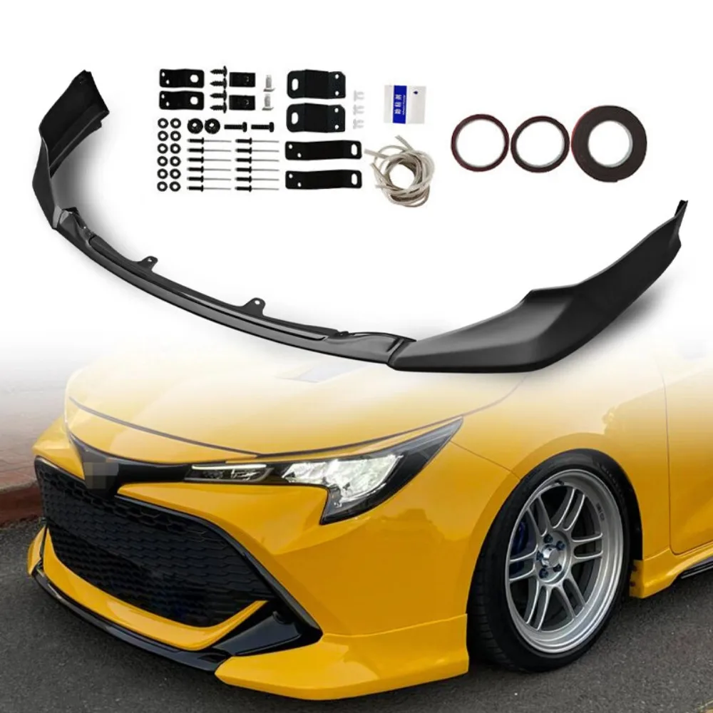 Fit 2019-2021 Toyota Corolla SE Hatchback T-Style Gloss Black Front Bumper Lip
Fit 2019-2021 Toyota Corolla SE Hatchback T-Style Gloss Black Front Bumper Lip