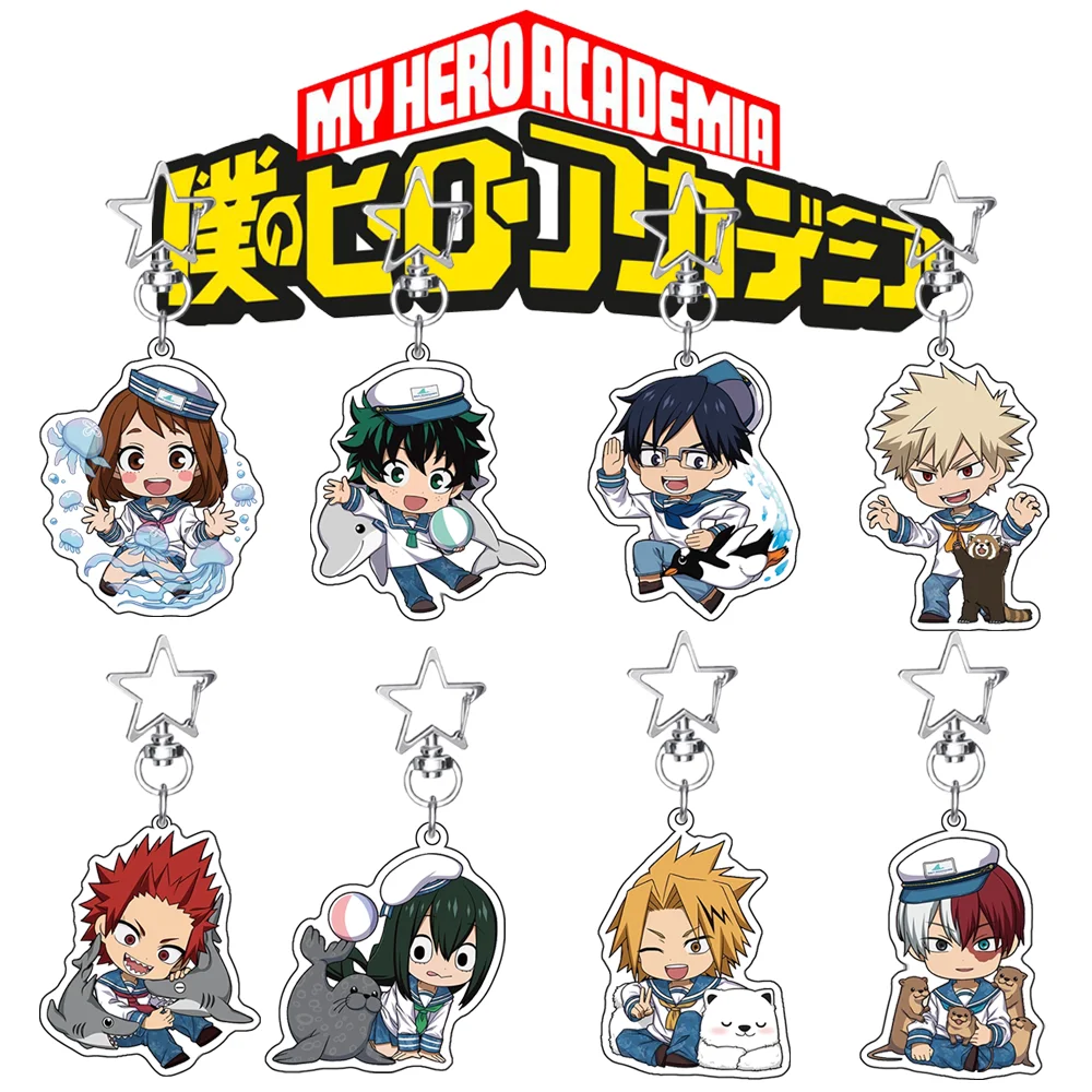 My Hero Academia Katsuki Izuku Midoriya Q-version Anime Acrylic 6CM Stand Cute bag charm Car keychain decorations keyring Gifts
My Hero Academia Katsuki Izuku Midoriya Q-version Anime Acrylic 6CM Stand Cute bag charm Car keychain decorations keyring Gifts