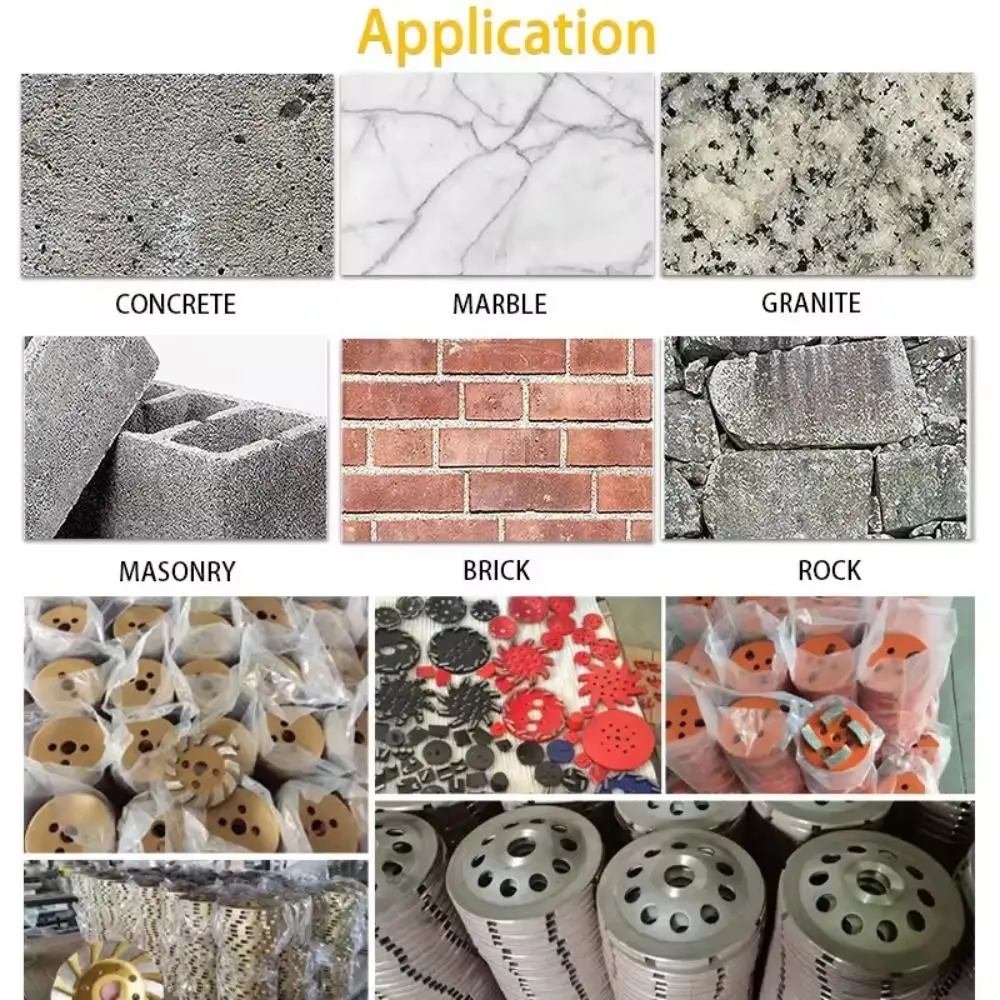 12-сегментный алмазный шлифовальный круг с керамическим связующим, турбо-дизайн, для угловых шлифовальных машин, сверхмощный, с алмазным напылением
12-сегментный алмазный шлифовальный круг с керамическим связующим, турбо-дизайн, для угловых шлифовальных машин, сверхмощный, с алмазным напылением