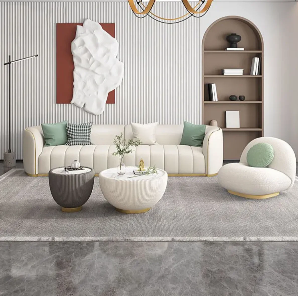 #Italian Luxury Leather Chesterfield Sofa Set Creative Large And Small Apartment Combination For Living Room Light And Stylish
#Italian Luxury Leather Chesterfield Sofa Set Creative Large And Small Apartment Combination For Living Room Light And Stylish