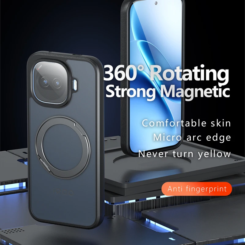 For VIVO IQOO Z11 Turbo 15R Magnetic Case ELVEV Quality Hard PC + Soft TPU Protective Back Ring Phone Cover
For VIVO IQOO Z11 Turbo 15R Magnetic Case ELVEV Quality Hard PC + Soft TPU Protective Back Ring Phone Cover