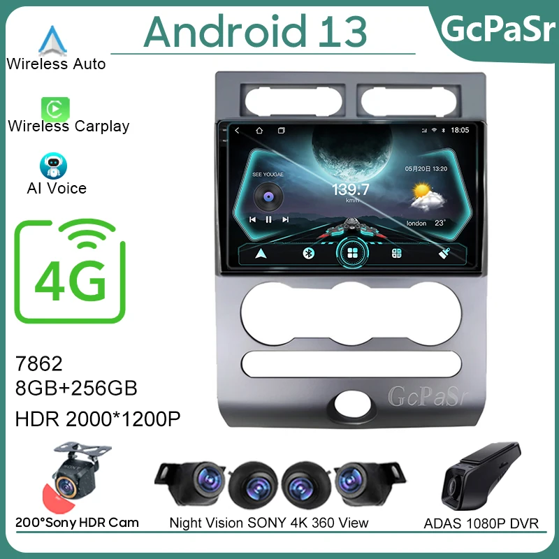 Car Android For Ford Expedition 2007 - 2017 Auto Radio Stereo Head Unit Multimedia Player GPS Navigation No 2din DVD 5G Wifi BT
Car Android For Ford Expedition 2007 - 2017 Auto Radio Stereo Head Unit Multimedia Player GPS Navigation No 2din DVD 5G Wifi BT