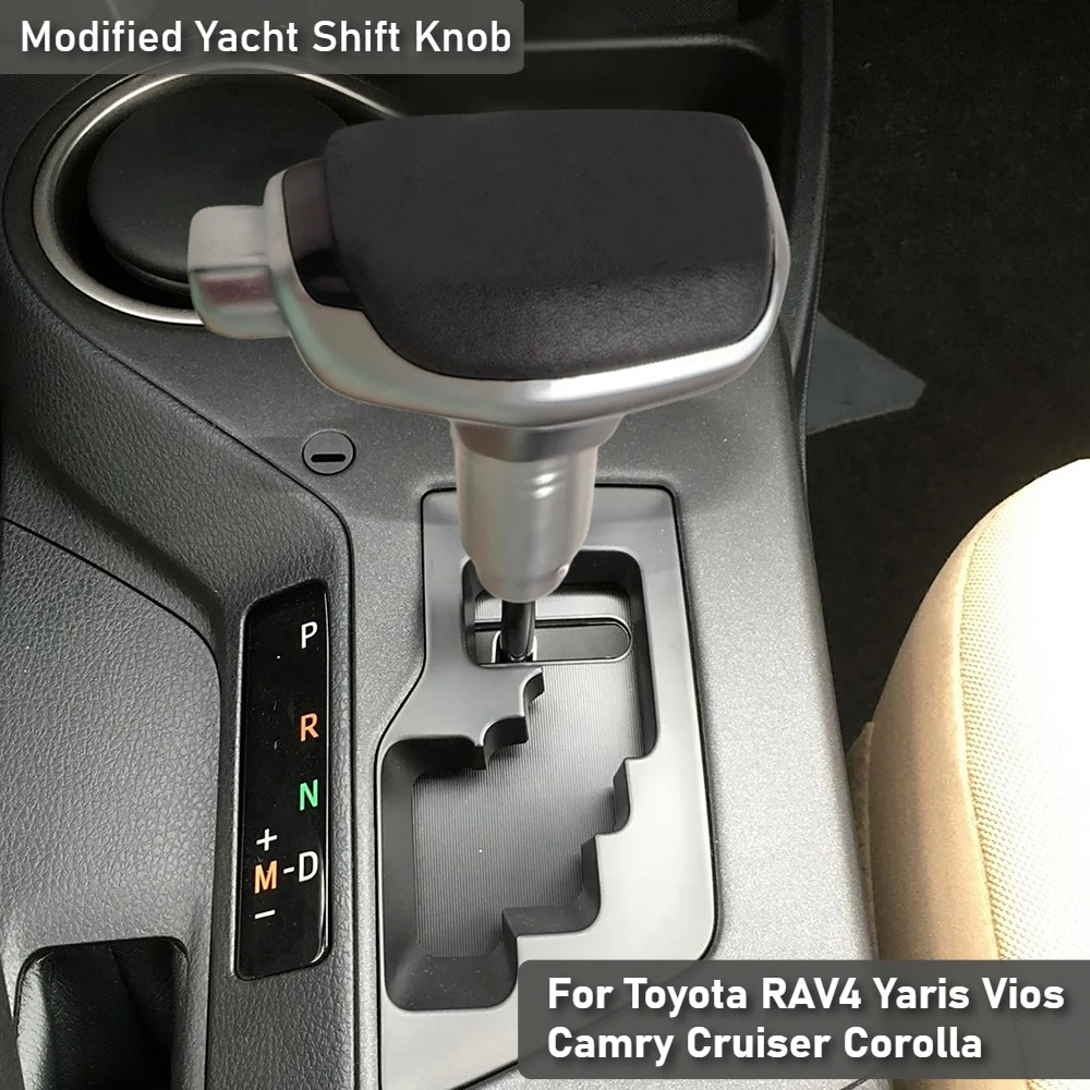 Leather Modified Yacht Shift Knob Gear stick Shifter for Toyota RAV4 Yaris L Camry Cruiser Corolla EZ 2016 2017 Trim Interiors
Leather Modified Yacht Shift Knob Gear stick Shifter for Toyota RAV4 Yaris L Camry Cruiser Corolla EZ 2016 2017 Trim Interiors