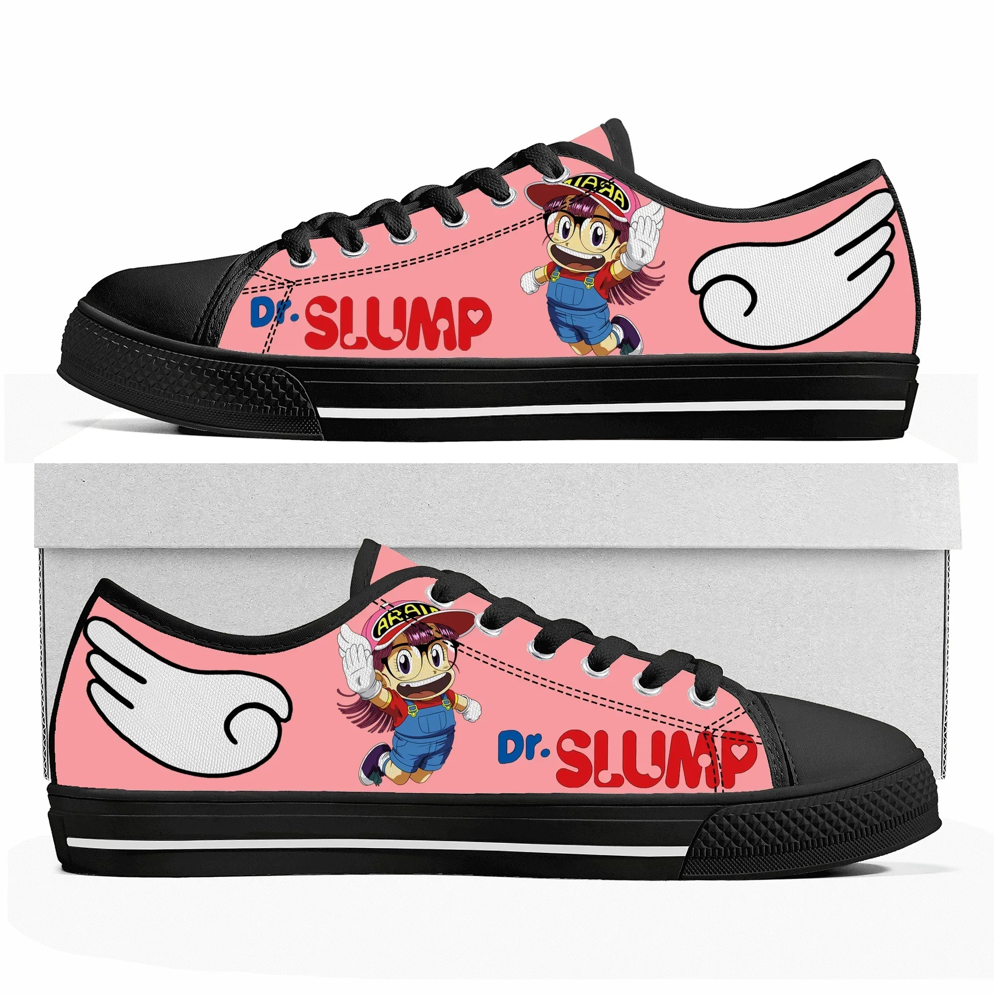 Japan Anime Cartoon Arale Dr Slump Low Top Sneakers Mens Womens Teenager High Quality Canvas Sneaker Couple Shoes Custom Shoe
Japan Anime Cartoon Arale Dr Slump Low Top Sneakers Mens Womens Teenager High Quality Canvas Sneaker Couple Shoes Custom Shoe