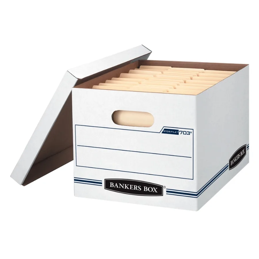 20 Pack Stor File Basic Duty File Storage Boxes Lift-Off Lid Letter Legal
20 Pack Stor File Basic Duty File Storage Boxes Lift-Off Lid Letter Legal