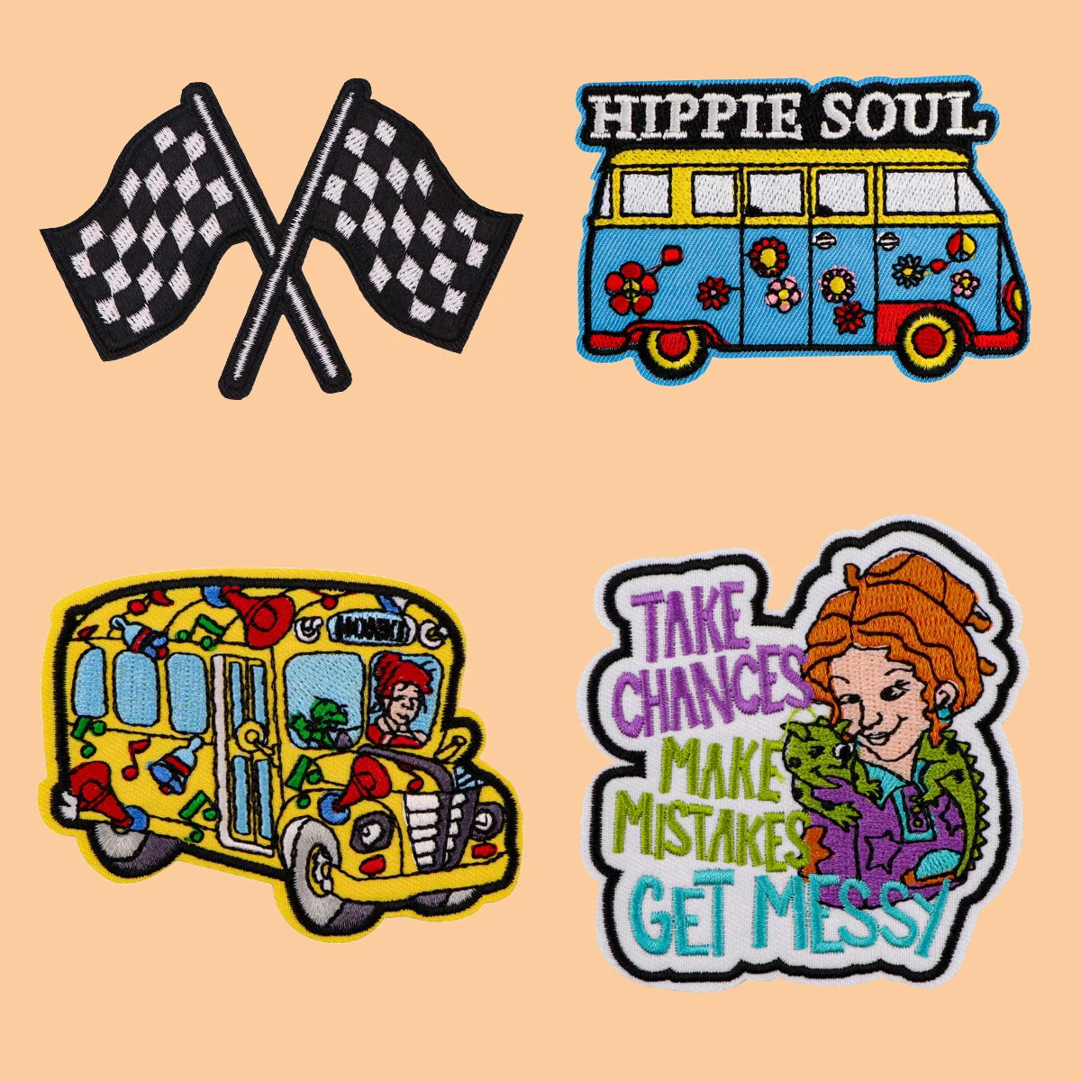 Bus Quotes Embroidery Cloth Patch Cartoon Backpack Badge Applique For Jackets Jeans DIY Sew Stickers Accessory Gifts
Bus Quotes Embroidery Cloth Patch Cartoon Backpack Badge Applique For Jackets Jeans DIY Sew Stickers Accessory Gifts