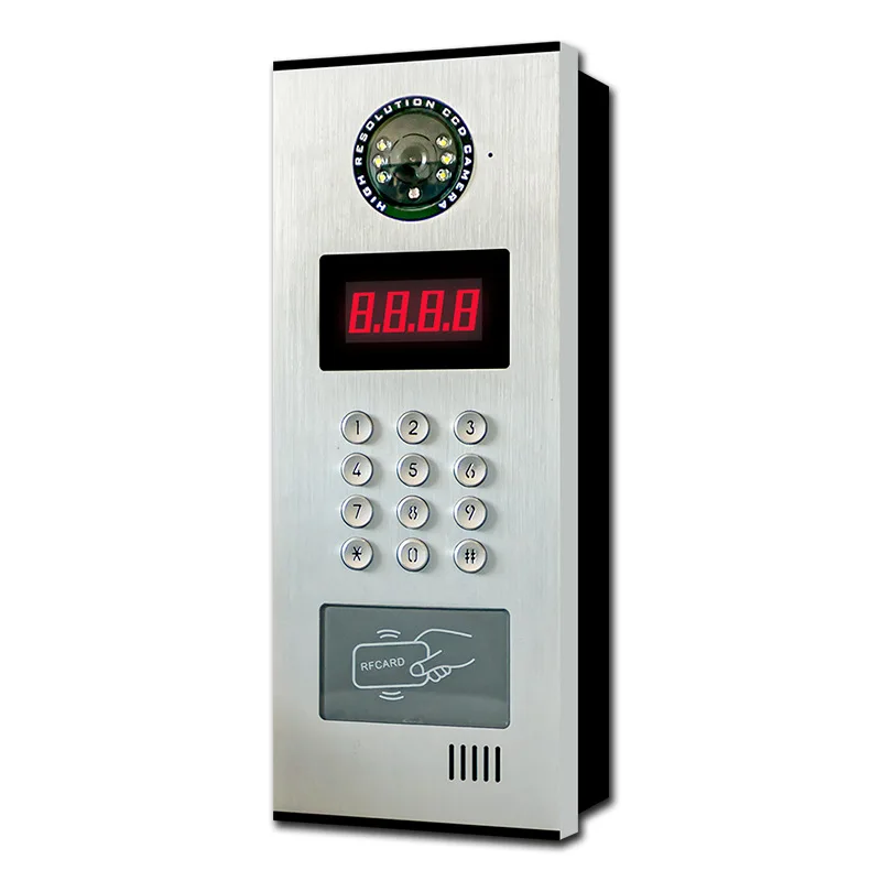 Building intercom access control community unit facial recognition video intercom system video call high definition video doorbe
Building intercom access control community unit facial recognition video intercom system video call high definition video doorbe