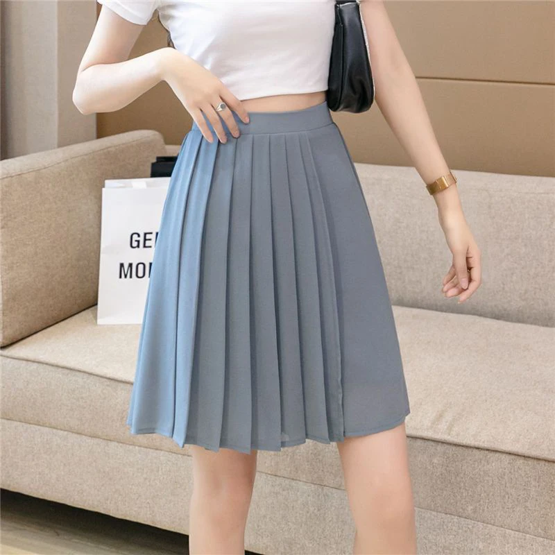 Summer New Oversized Elegant Fashion Pleated Wide Leg Shorts Lady Elastic Waist Solid Color Casual All-match Short Skirt Pants
Summer New Oversized Elegant Fashion Pleated Wide Leg Shorts Lady Elastic Waist Solid Color Casual All-match Short Skirt Pants