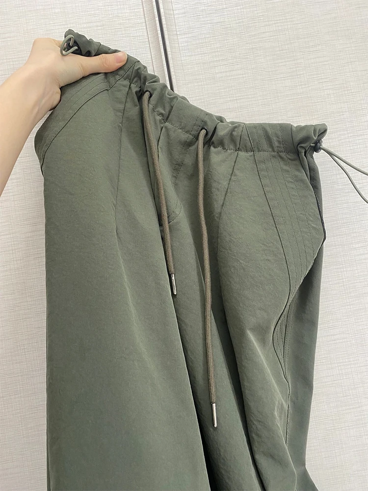 2023 Women's Green Pants Vintage Harajuku 2000s High Waist Pants Fashion Streetwear Casual Female Baggy Wide Leg Trousers Summer
2023 Women's Green Pants Vintage Harajuku 2000s High Waist Pants Fashion Streetwear Casual Female Baggy Wide Leg Trousers Summer