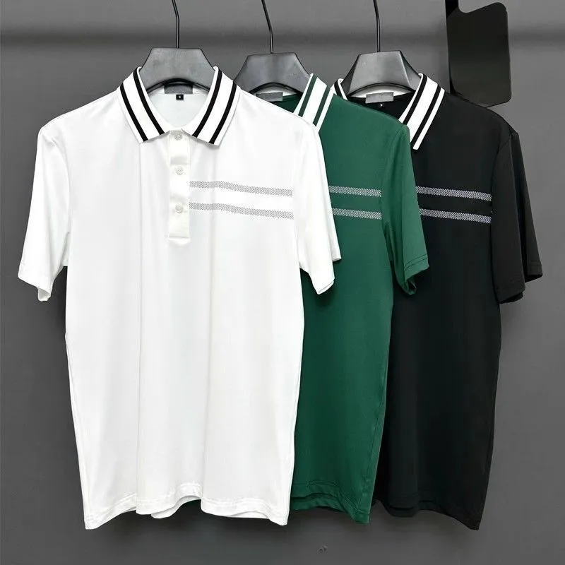 New Summer Golf Apparel: Men's Short-Sleeve Polo Shirt with Collar—Breathable and Quick-Drying
New Summer Golf Apparel: Men's Short-Sleeve Polo Shirt with Collar—Breathable and Quick-Drying