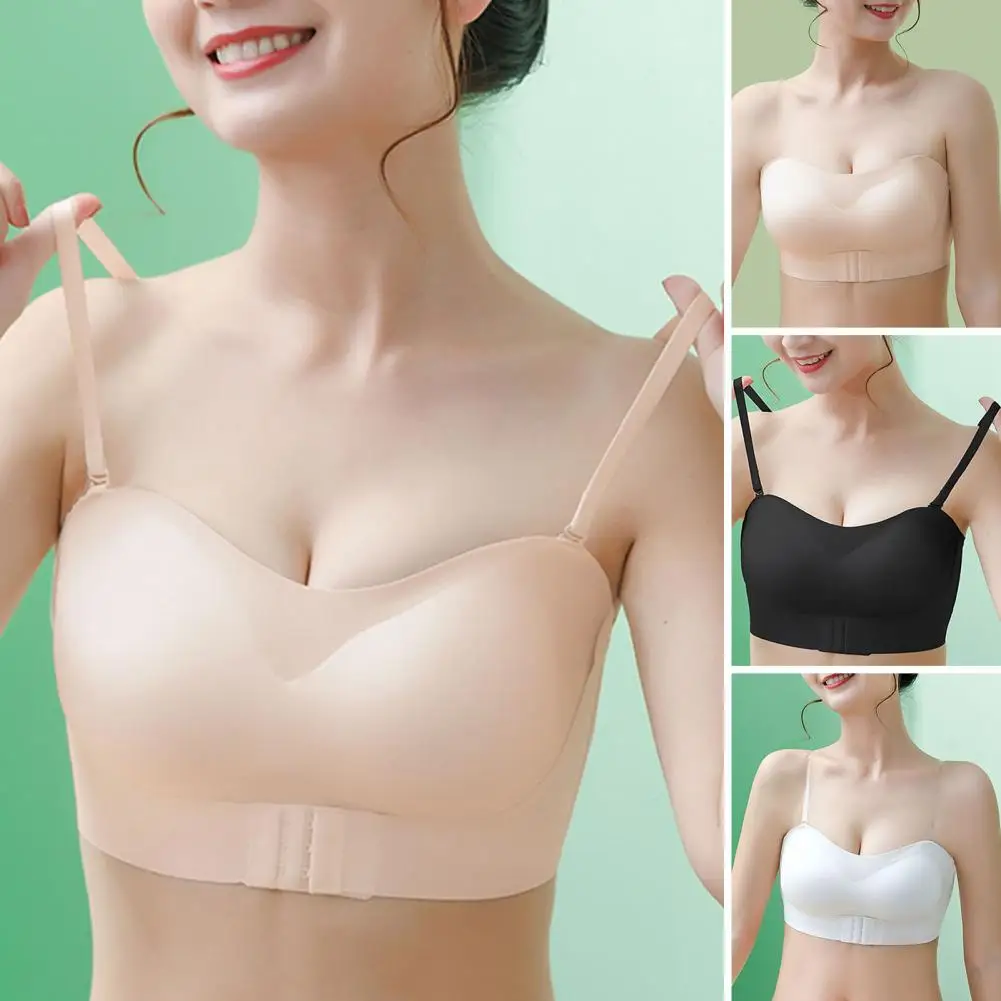 Thin Wireless Women Bra Non-slip Front Multi-breasted Detachable Clear Shoulder Strap Invisible Brassiere Lingerie Plus Size
Thin Wireless Women Bra Non-slip Front Multi-breasted Detachable Clear Shoulder Strap Invisible Brassiere Lingerie Plus Size