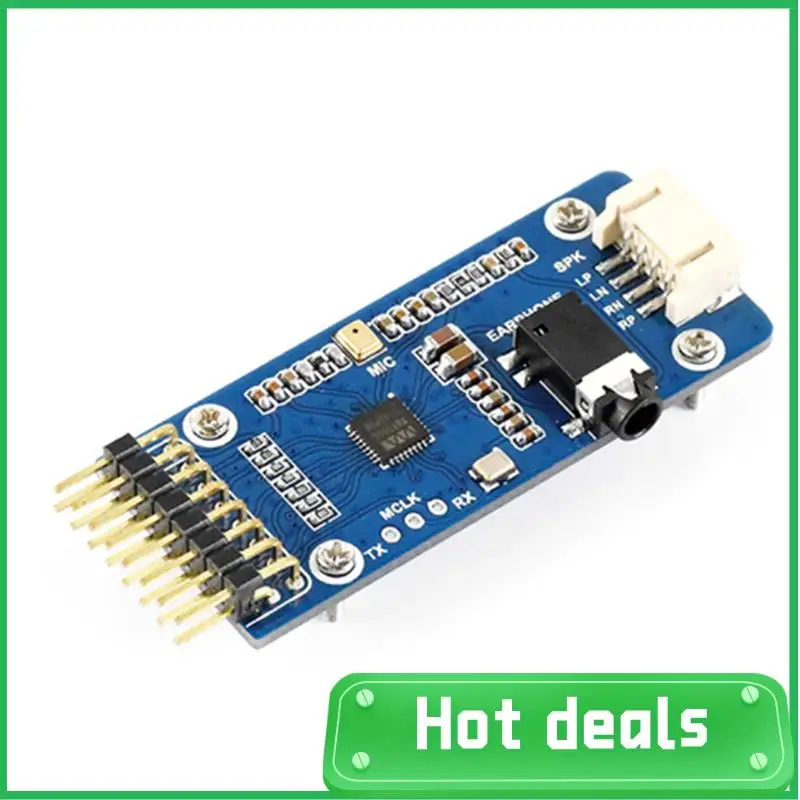AC62-WM8960 Stereo CODEC Audio Board Stereo 3D Surrounding Sound Recording Programmable Encoder Module For Arduino SMT32
AC62-WM8960 Stereo CODEC Audio Board Stereo 3D Surrounding Sound Recording Programmable Encoder Module For Arduino SMT32