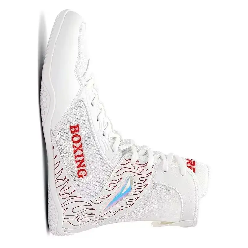 High Top Anti Slip Men's Wrestling and Sanda Shoes Wear Resistant and Breathable Men's and Women's Competition Training Shoes
High Top Anti Slip Men's Wrestling and Sanda Shoes Wear Resistant and Breathable Men's and Women's Competition Training Shoes
