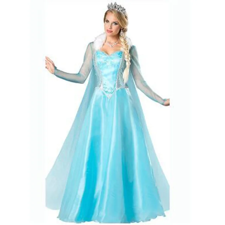 Adult Halloween Dress Elsa Princess Gown Cotton Traditional Chinese Costume Women's Fashion Stage Performance Clothing
Adult Halloween Dress Elsa Princess Gown Cotton Traditional Chinese Costume Women's Fashion Stage Performance Clothing