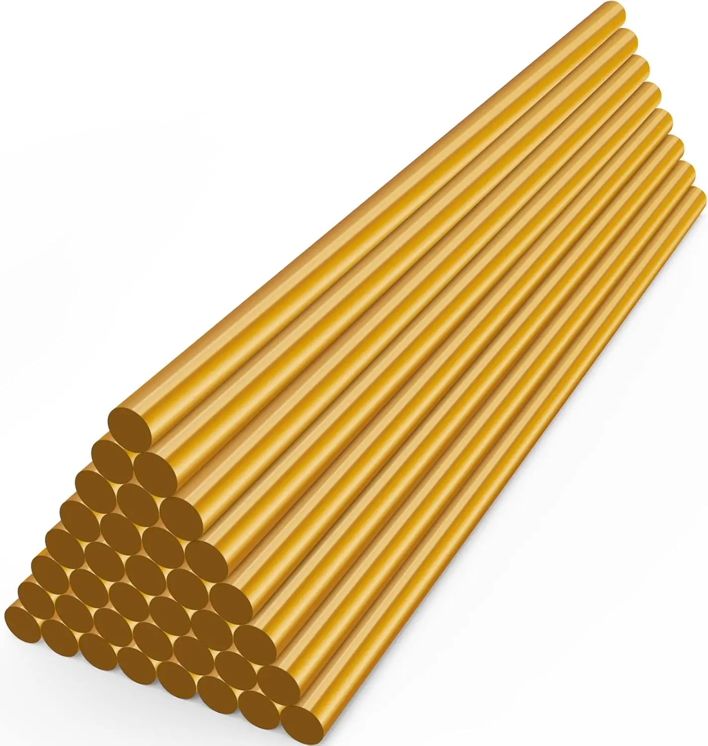 36 Pack Metallic Gold Hot Glue Sticks, Mini Size for Crafts, DIY, Sealing, 8" Long
36 Pack Metallic Gold Hot Glue Sticks, Mini Size for Crafts, DIY, Sealing, 8" Long