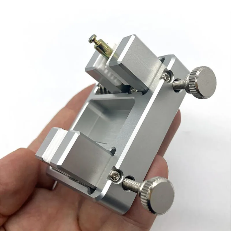 PCB wiring clamp with 11mm opening, heat-resistant ceramic welding clamp - Aluminum alloy DIY welding tool
PCB wiring clamp with 11mm opening, heat-resistant ceramic welding clamp - Aluminum alloy DIY welding tool