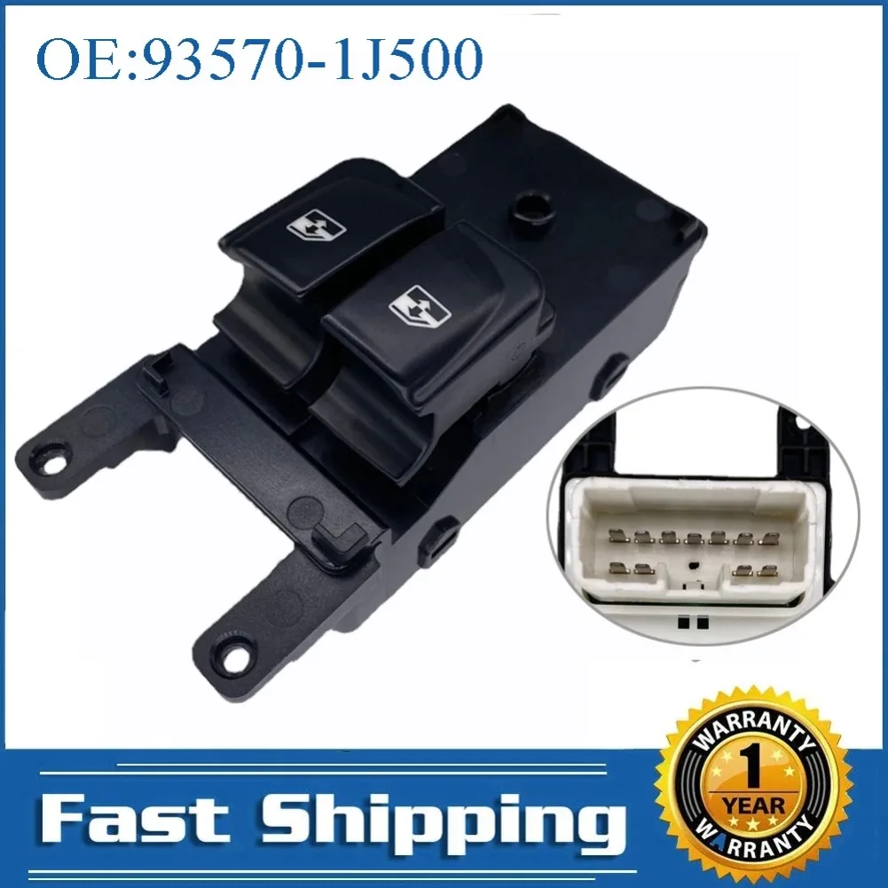 Driver Side Electric Window Control Switch For Hyundai i800 H1 iMax Starex 2007 - 2015 Console Regulator Button 93570-1J500
Driver Side Electric Window Control Switch For Hyundai i800 H1 iMax Starex 2007 - 2015 Console Regulator Button 93570-1J500