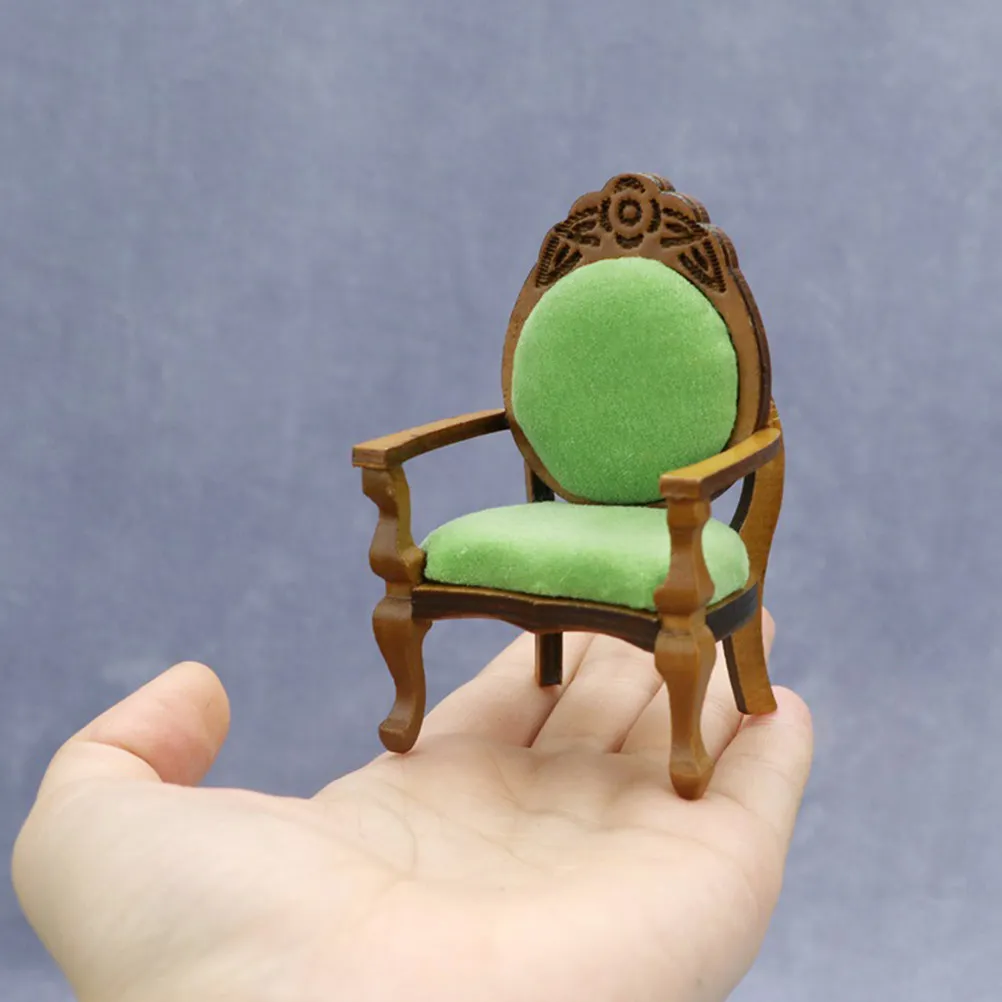 2Pcs Mini Furniture Miniature Armchair Wooden Mini House Accessory Scene Layout Ornament Desktop Decor Micro Landscape
2Pcs Mini Furniture Miniature Armchair Wooden Mini House Accessory Scene Layout Ornament Desktop Decor Micro Landscape