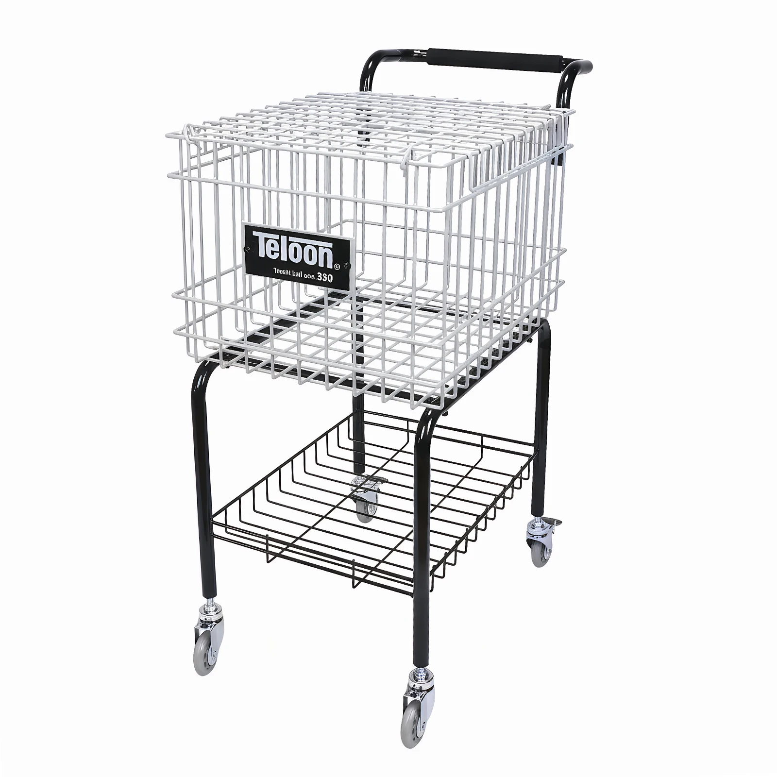 Portable Steel Ball Trolley Holds 350 Balls Large Capacity Tennis Frame Ball Basket for Tennis/Pickleball/Baseball/Softball
Portable Steel Ball Trolley Holds 350 Balls Large Capacity Tennis Frame Ball Basket for Tennis/Pickleball/Baseball/Softball