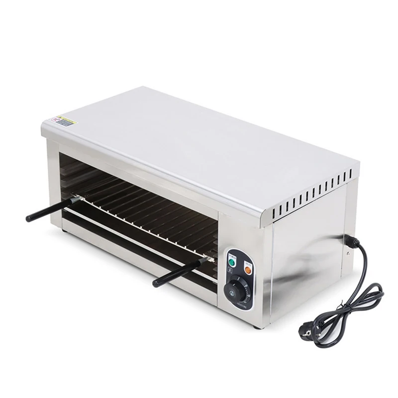 Коммерческая электрическая духовка 2 кВт с регулируемой решеткой из нержавеющей стали, кухонная техника, бройлер для пиццы, жареной курицы
Коммерческая электрическая духовка 2 кВт с регулируемой решеткой из нержавеющей стали, кухонная техника, бройлер для пиццы, жареной курицы